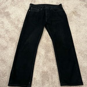 Men’s 505 Levi Strauss Black Jeans W34 L30